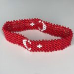 crown maasai anklet