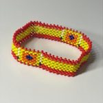 crown maasai anklet